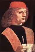 LEONARDO da Vinci Portrat of a musician Sweden oil painting artist